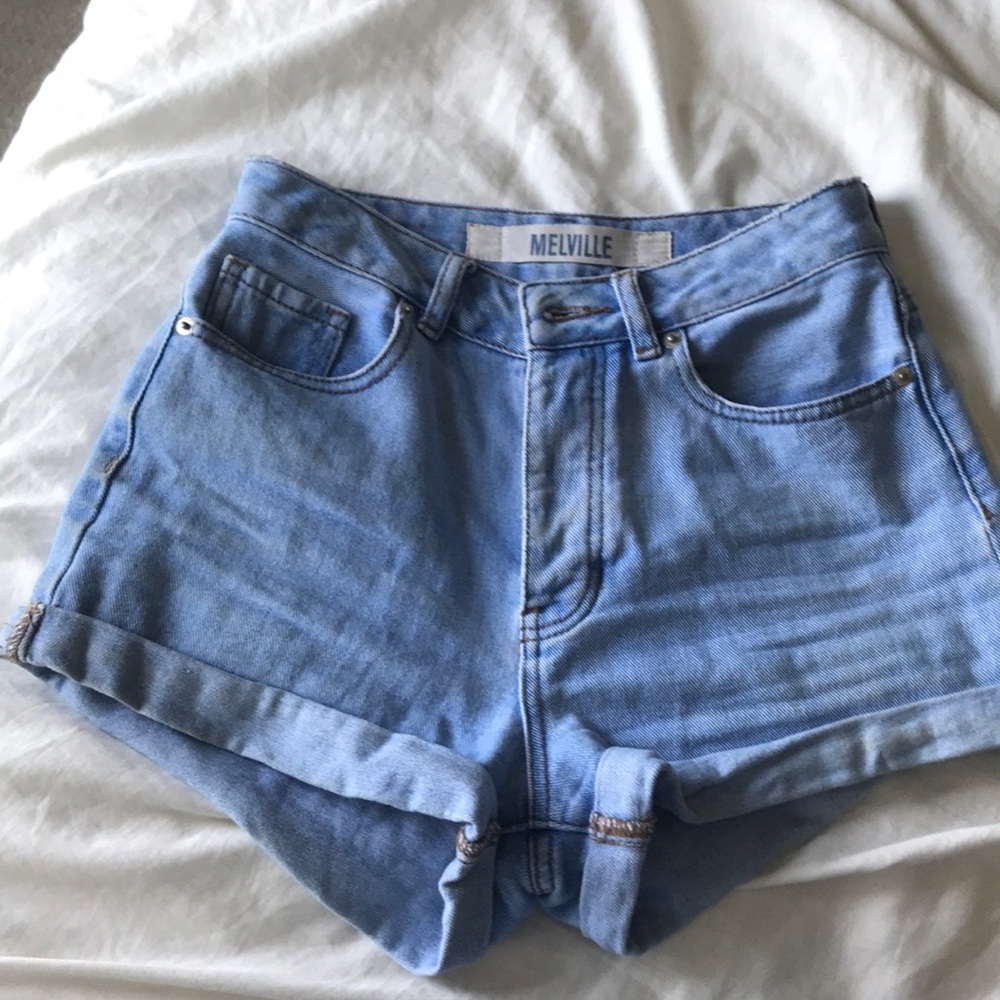Brandy and Melville rolled shorts